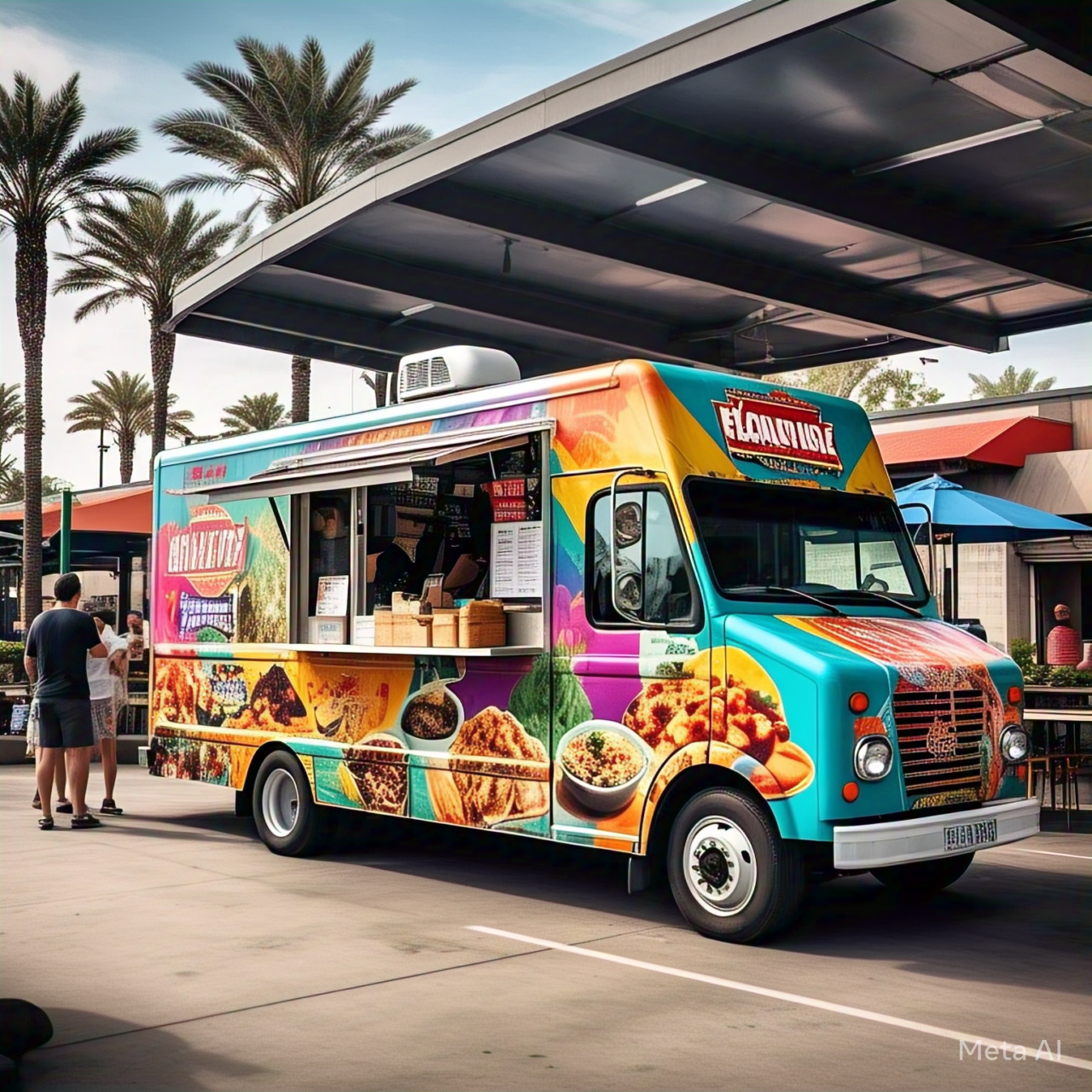 cool food truck wraps