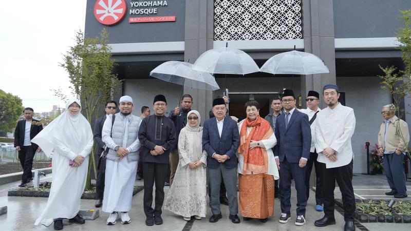 Jusuf Kalla Resmikan Masjid As-Sholihin Yokohama di Jepang