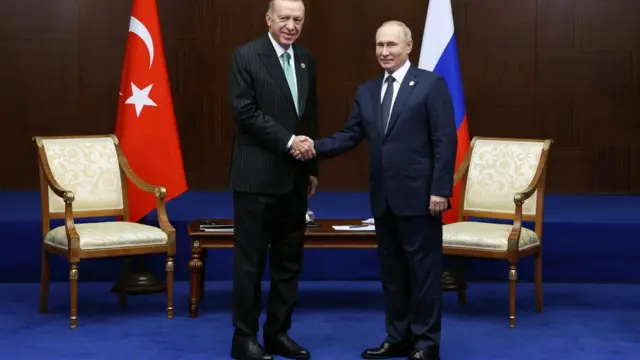 Tak Biasa! Putin dan Erdogan Bersatu Soal Perang Timur Tengah